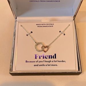 Brilliance “friend” necklace